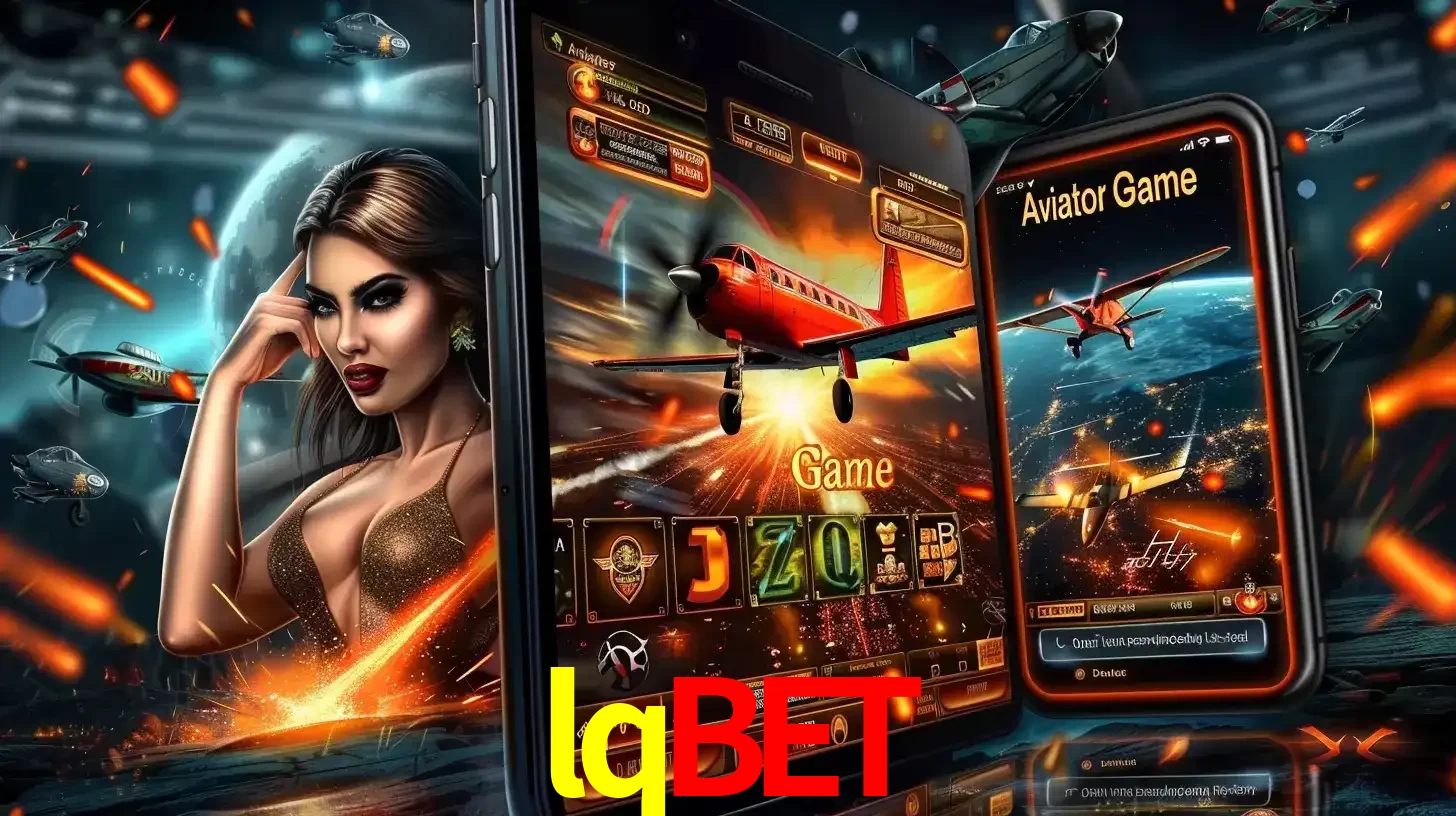 Mulher estilosa cercada por telas que exibem a jogabilidade do Aviator, capturando a intensidade e a estratégia deste popular crash game oferecido pelo lqbet.